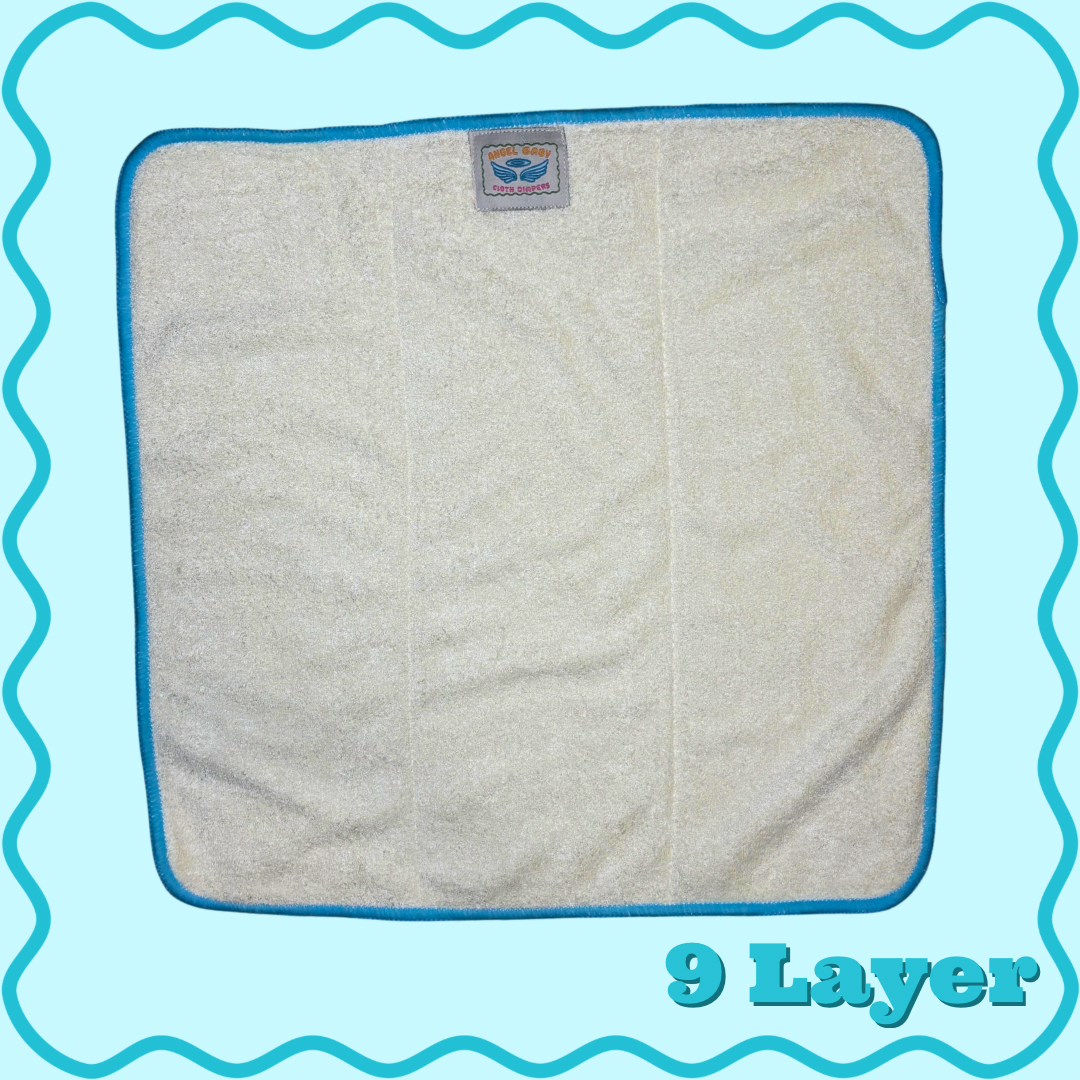9 Layer ~Cuties~ Bamboo Terry Trifold